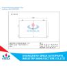 Buy cheap Aluminum Toyota AC Condenser FIT FOR 2008-2011 LEXUS GS460 AT SIZE 705*408*16MM from wholesalers