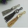 Buy cheap Hot sale custom gold nickel gunmetal color metal tassels cap with spring hooks from wholesalers