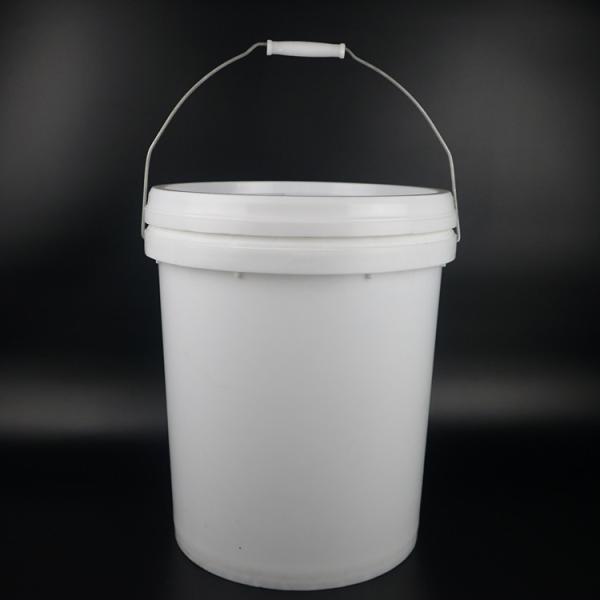 Buy cheap 25kg Waterproof Paint Plastic Drum With Lid And Handle from wholesalers