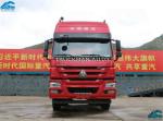 Sinotruk Howo Prime Mover , Prime Mover Trailer 102km/H With Two Bed Cabin