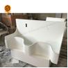 Buy cheap Curved Shaped Solid Surface Wash Basin Non Porous CE Approved from wholesalers