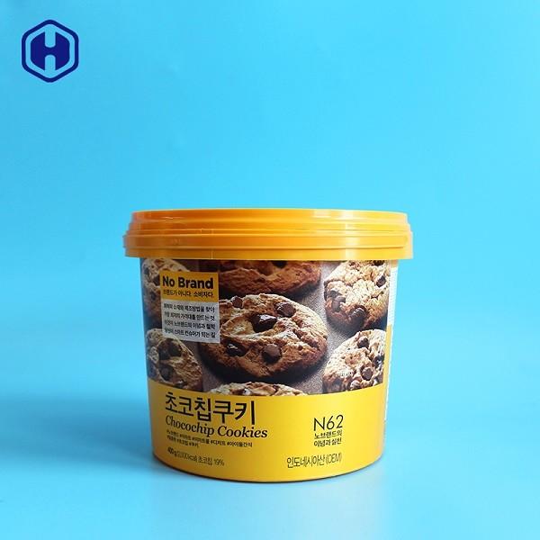 Buy cheap Small Butter Cookie IML Bucket Single Handle Ring Recyclable ODM from wholesalers