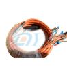 Buy cheap 12 Core FC / APC 9 / 125 Optical Fiber Patch Cord bundle pigtail from wholesalers