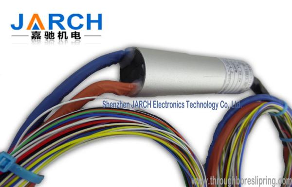 Buy cheap 25mm FCC Signal High Speed Slip Ring Aluminium Alloy 5000rpm , 2-36 circuits 2A from wholesalers