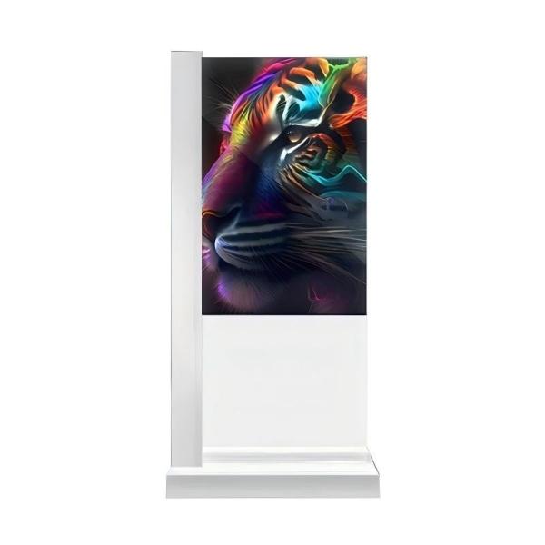 Buy cheap Floorstanding Transparent Glass OLED Screen Display Digital Signage Special Design Screen Factory from wholesalers