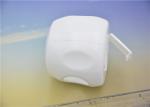 White Plastic Door Handle Covers Baby Proof , Child Door Knob Covers Easy To
