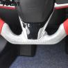 Buy cheap OEM Silver Sports Crz Honda Carbon Fiber Steering Wheel Perforated Leather 350mm from wholesalers