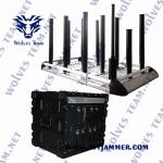 500 Meters Portable Bomb Jammer Aluminum Alloy Casing 2G 3G 4G 5G 500W