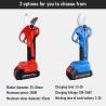 Buy cheap OEM Logo Battery Power Trade Brushless Cordless Shear Hand Garden Wood Scissors Cutter Tree Trimmer from wholesalers