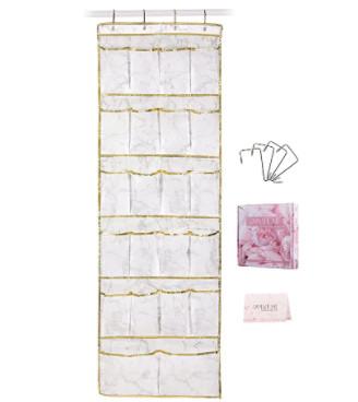 Buy cheap Cardboard Soft Closet Shoe Organizer Behind Door Marble Pattern from wholesalers