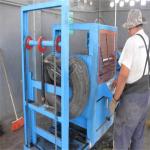 1000kg/H 3000kg/H Waste Tire Recycling Machine Full Auto Tyre Recycling Line