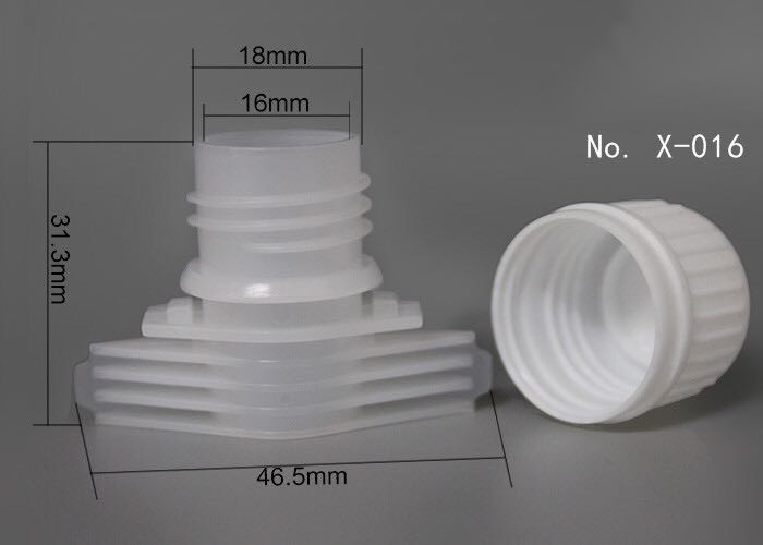 Gravnre Printing 50ml Spout Pouch Packaging For Detergent