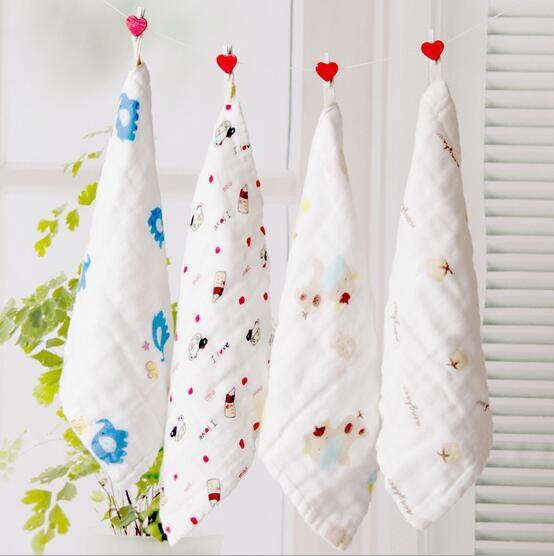 Buy cheap Washing gauze baby handkerchief medical gauze baby saliva towel 100% cotton 6 layer baby towel from wholesalers