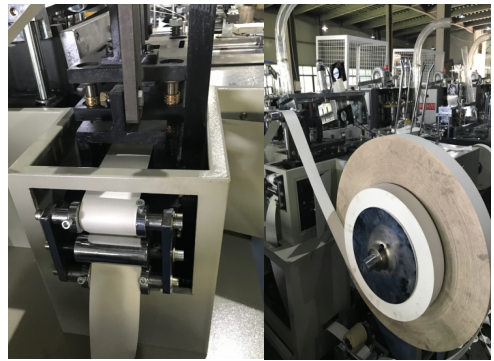 fully automatic disposable coffee carton paper cup making machine