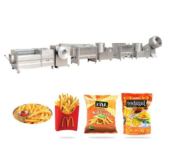 Buy cheap Commercial Frozen French Fries Production Line 3500KG 304 Stainless Steel from wholesalers