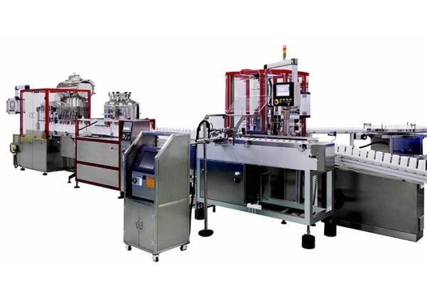Buy cheap Plastic Glass Automatic Filling And Capping Machine 50 Pieces / Min Easy Operation from wholesalers