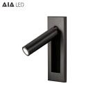 Recessed mounted any finish reading wall light 3W led wall lamp led reading
