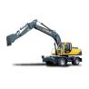 Buy cheap Earth Moving Machinery 15ton Wheeled Excavator Cummins Engine For Building Construction from wholesalers