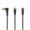 Buy cheap 90 Degree Angle Male DC 2.1x5.5 Barrel Jack to Open Stripped Tinned Wire Bare End Cable from wholesalers