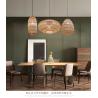Buy cheap Natural Rattan Lamp Pendant light New Chinese Style Hand-woven Pendant Light(WH-WP-69) from wholesalers