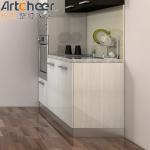 Solid Wood Melamine Finish Kitchen Cabinet Drawer Handle for Customer Satisfacti