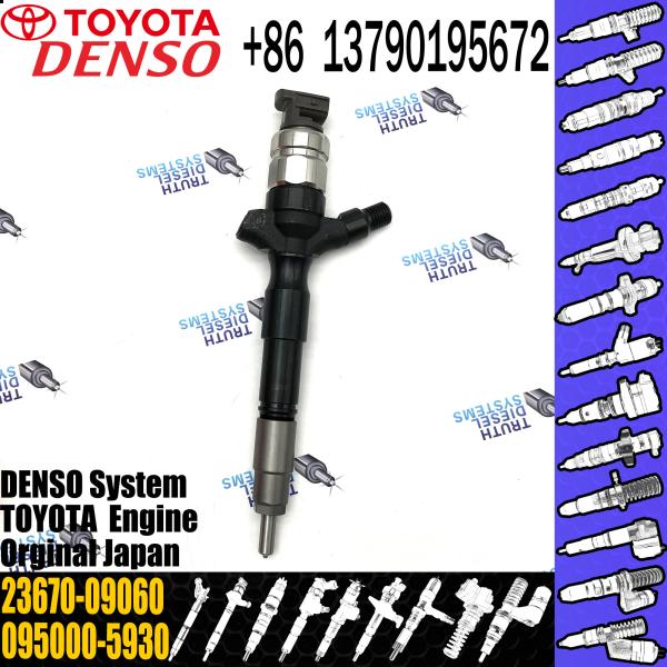 Buy cheap Diesel Common Rail Injector 23670-09060 095000-5930 For TOYOTA 2KD-FTV from wholesalers