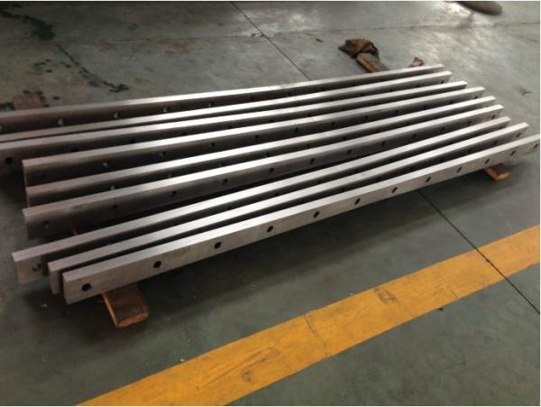 Cutting Blade H13 Material Metal Hydraulic Shear Blade Integrate Treatment