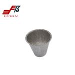 household Round Aluminum Foil Container Biodegradable Circular Foil Trays