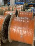 20mm Single Wall Heat Shrink Tubing 25mm Flame Retardant , V0 Orange Shrink Tube