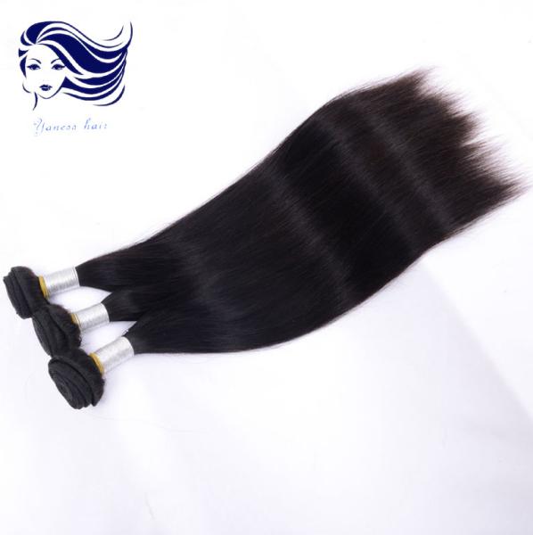 Buy cheap Human Silk Straight Grade 6A Virgin Brazilian Hair Extensions 16 Inch from wholesalers