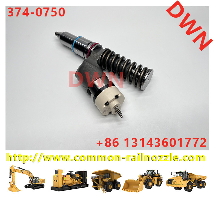 Excavator E365C Engine C15 C27 C32 Fuel Injector GP 374-0750 3740750