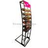 Buy cheap Floorstand Metal Cosmetic Display Stand , Makeup Nail Polish Display Stand from wholesalers