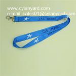 Discounted sublimation neck strap with metal trigger clip,