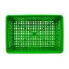 Buy cheap Customized Logo Plastic Fruit Shopping Basket Collapsible Crate for Tomato Storage from wholesalers