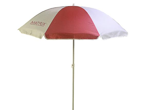 Buy cheap 34 Inch Advertising Outdoor Beach Parasol Uv Protection Custom Made Printing from wholesalers