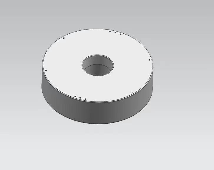 Plastic Base Iron Rotomold Mould , Custom Rotational Molding