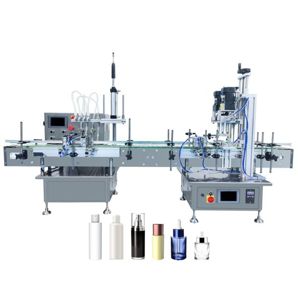 Buy cheap Straight Line 0.8KW Liquid Filling Machine Automatic 1000ml from wholesalers