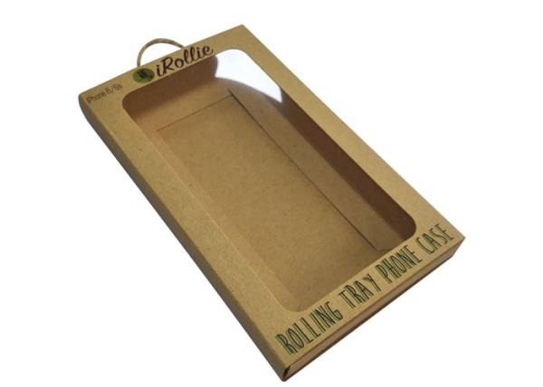 Buy cheap Collapsible Kraft Mailer Boxes , Eco Friendly Rigid Phone Packaging Box from wholesalers