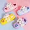Buy cheap Cute Bear Durable Silicone Pencil Bag Holder For School Supplies Christmas Gift Pencil Pouch Bag Pen Holder Kids Gifts from wholesalers