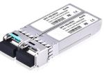 SR LR ER ZR BIDI Sfp+ Transceiver Module Single Mode Fiber Optic Transceiver