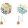 Buy cheap Soft Enamel Personalized Metal Bookmarks Romantic Flower Sakura Bookmarks from wholesalers