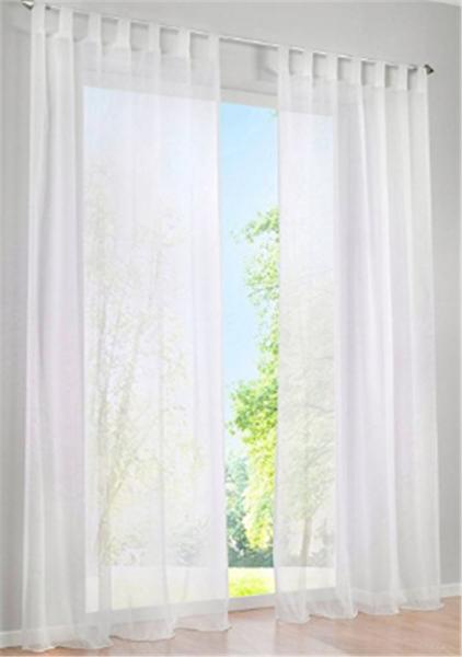 Buy cheap 2 Piece Tulle Voile Office Window Curtains Breathable Type For Indoor Decoration from wholesalers