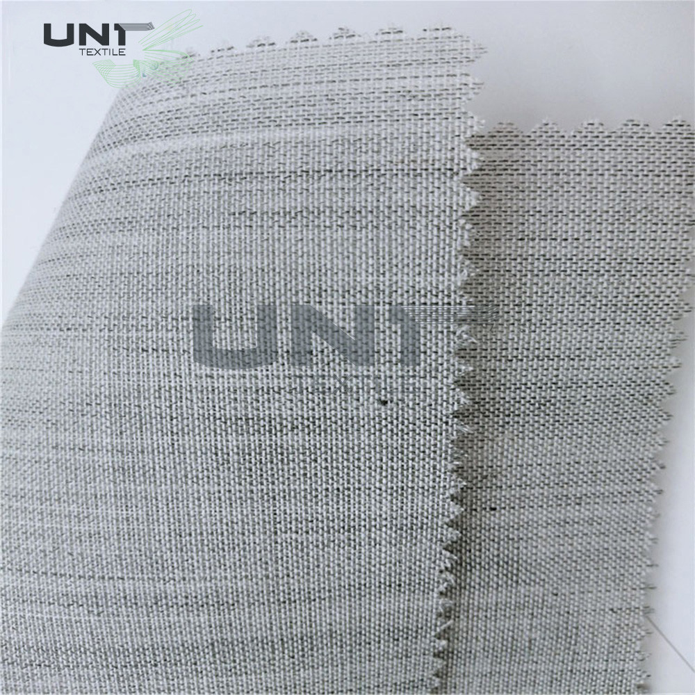 112cm Width Polyester Knitted Hair Interlining For Garment