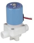 24VDC Small PP Electric Solenoid Valve For RO System 1/4 Inch Direct Acting