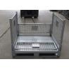 Buy cheap Foldable Transport Stillages Pallet Cage Industries 4 Way Entry 1200x1000 from wholesalers