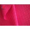 Buy cheap Rad Color 100% Polyester Dry Fit Mesh Material Fabric Breathable For T - Shirts from wholesalers
