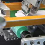 Automatic Positioning 3 Color Silk Screen Printing Machine For Milk Bottle