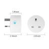 Buy cheap Voice Control FCC Approved Wifi Smart Plug Socket UK Standard from wholesalers