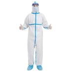 Anti Bacterial Disposable Protective Coverall With collar S-4XL