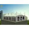 Buy cheap Restaurant Structure 3000N PVDF Tensile Roof Canopy from wholesalers